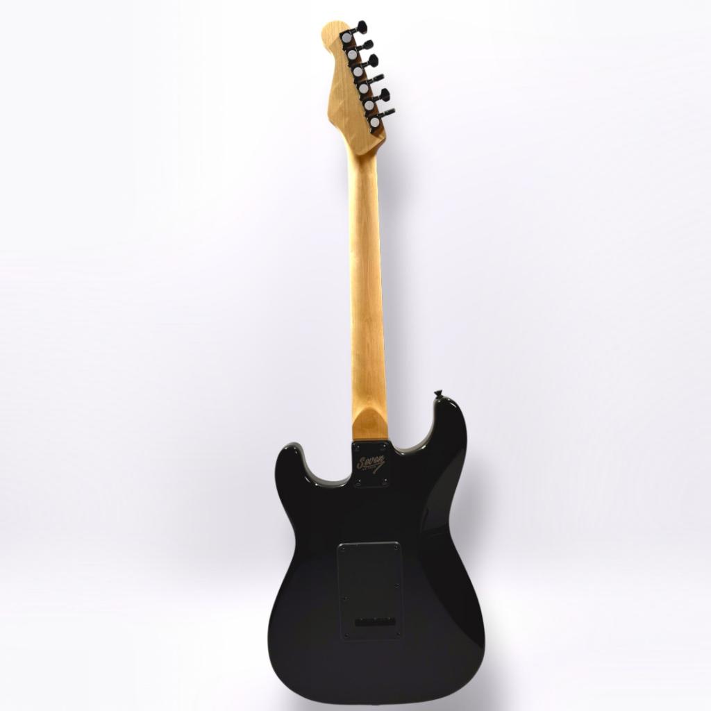 Guitarra Strato Seven Sgt-207 Bk Preto C/Bag