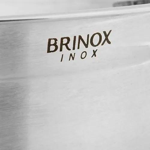 Conjunto De Tigelas Inox 3 Peças Suprema Brinox Bowl Para Preparo E Servir