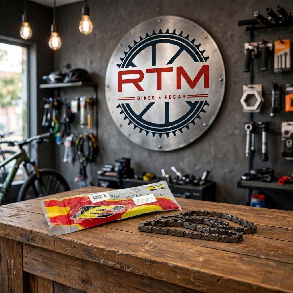 Corrente Tec 6V E 7V Para Bicicleta 18 A 21 Marchas 116 Elos