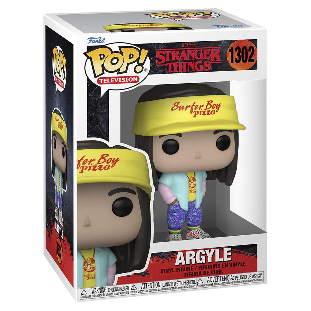 Funko Pop Stranger Things S4 Argyle 1302 Novo Original