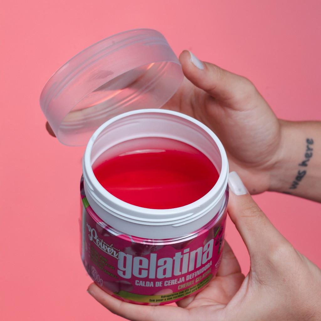 Gelatina Calda De Cereja Soul Power Definição Prolongada 400g