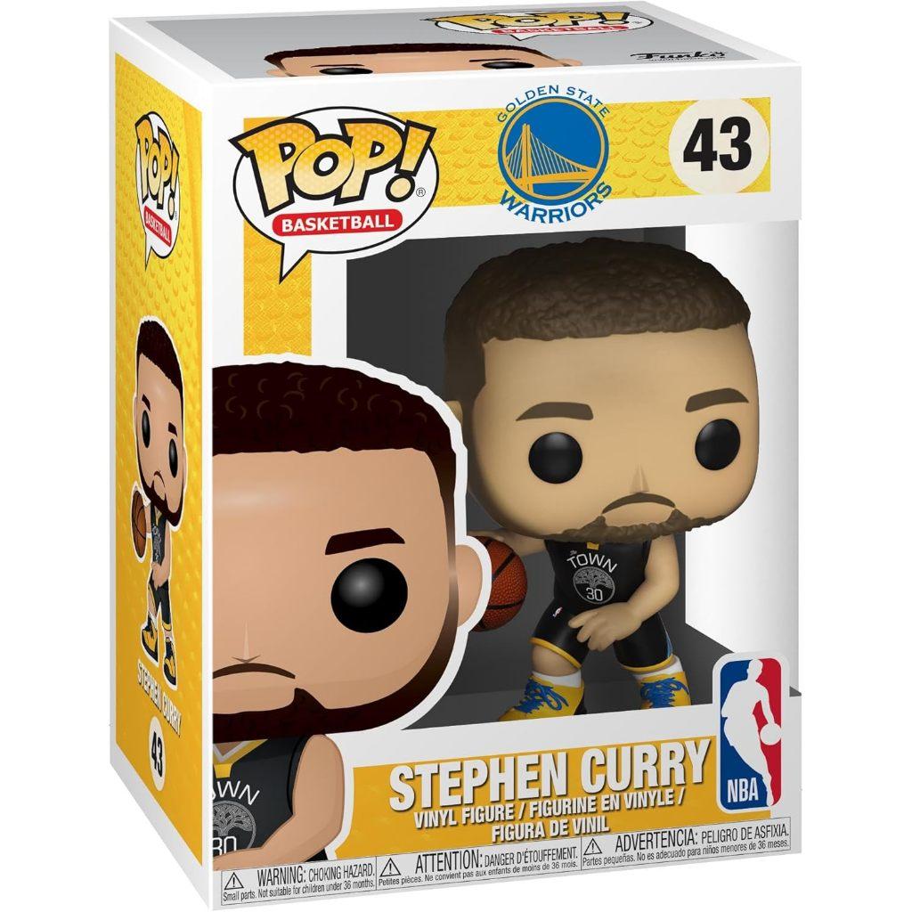 Funko Pop Nba - Golden State Waarriors Stephen Curry 43 Novo Original