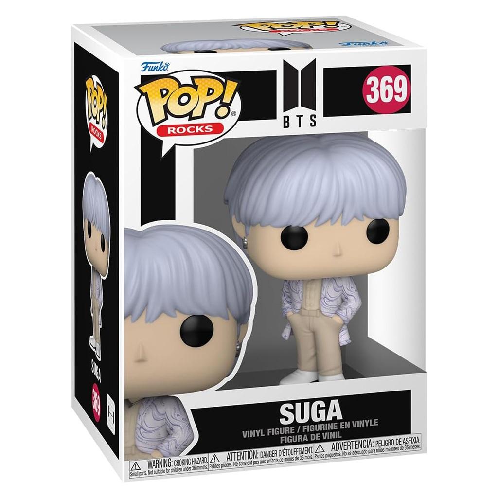 Funko Pop Rocks Bts - Suga 369 Novo Original