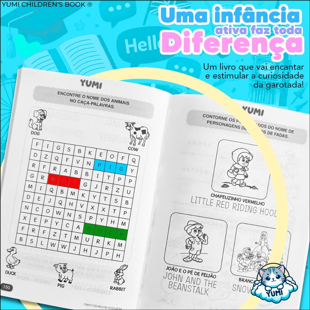 Livro Infantil 365 Atividades Para Aprender Inglês - Iniciante