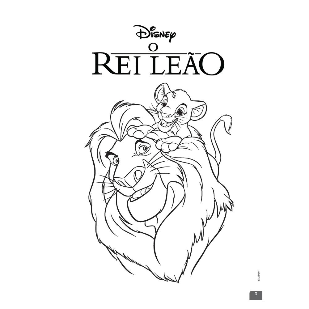 Livro De Atividades Caligrafia Incrível Disney O Rei Leão Números Cursiva