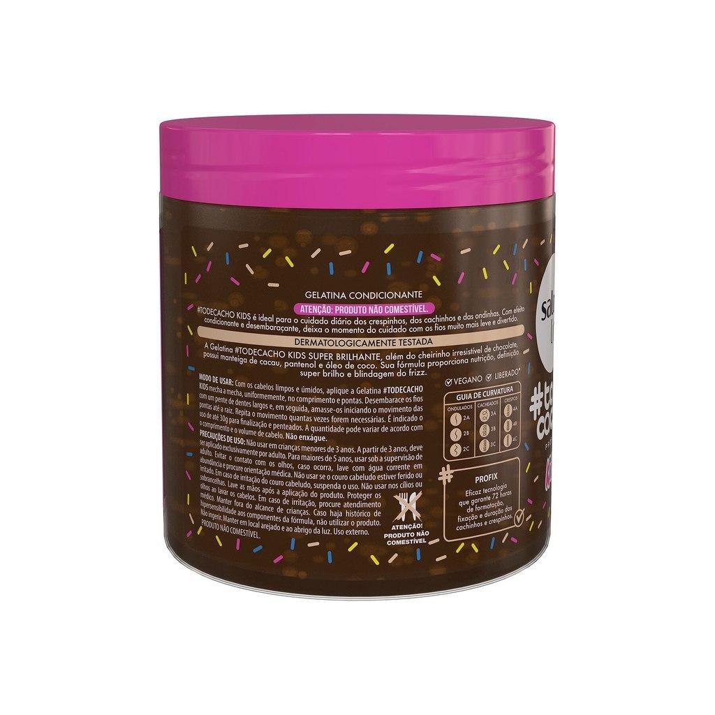 Kit Desembaraço E Brilho Com Morango E Chocolate
