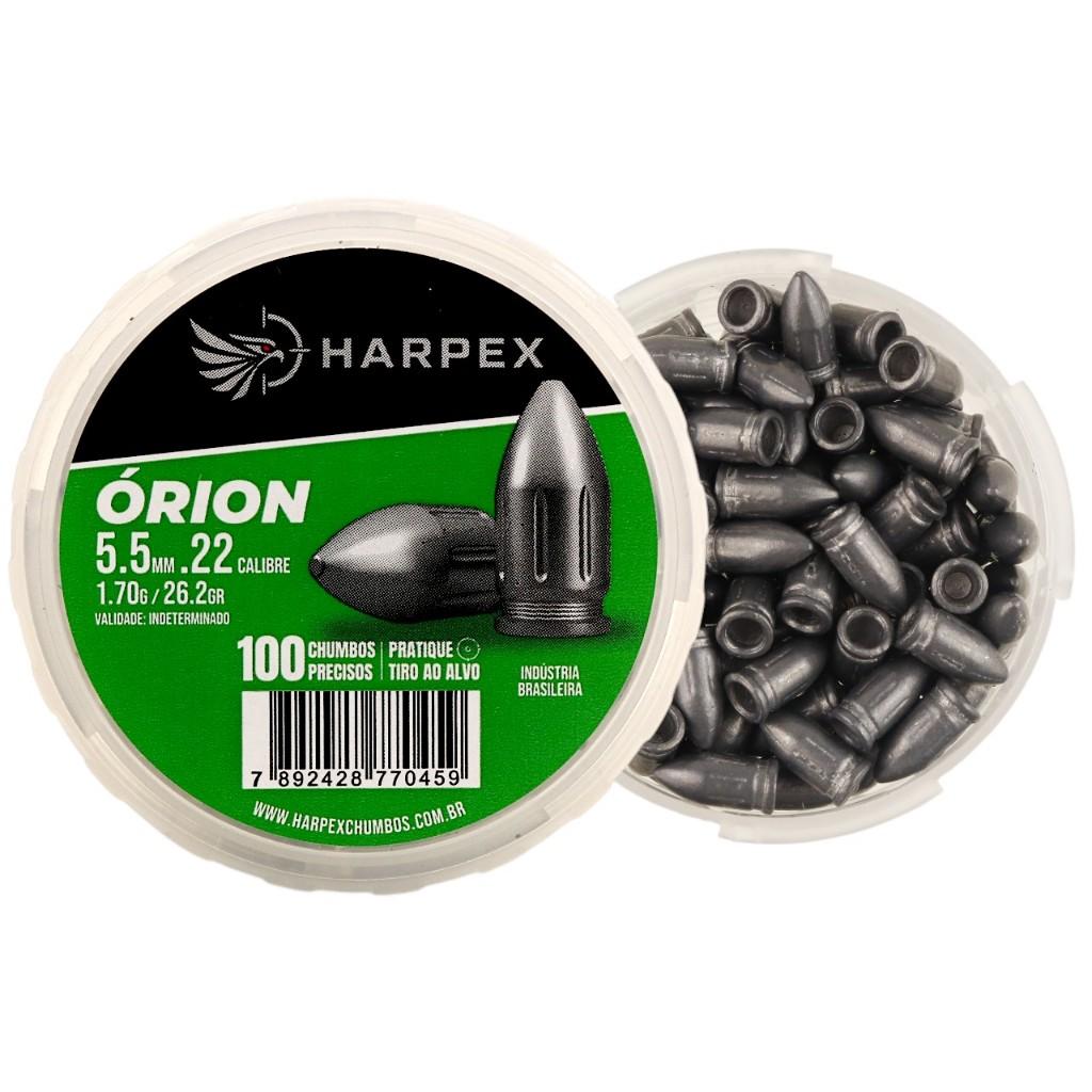 Chumbinho Harpex Órion Alta Precisão 5.5mm (.22) - 100un
