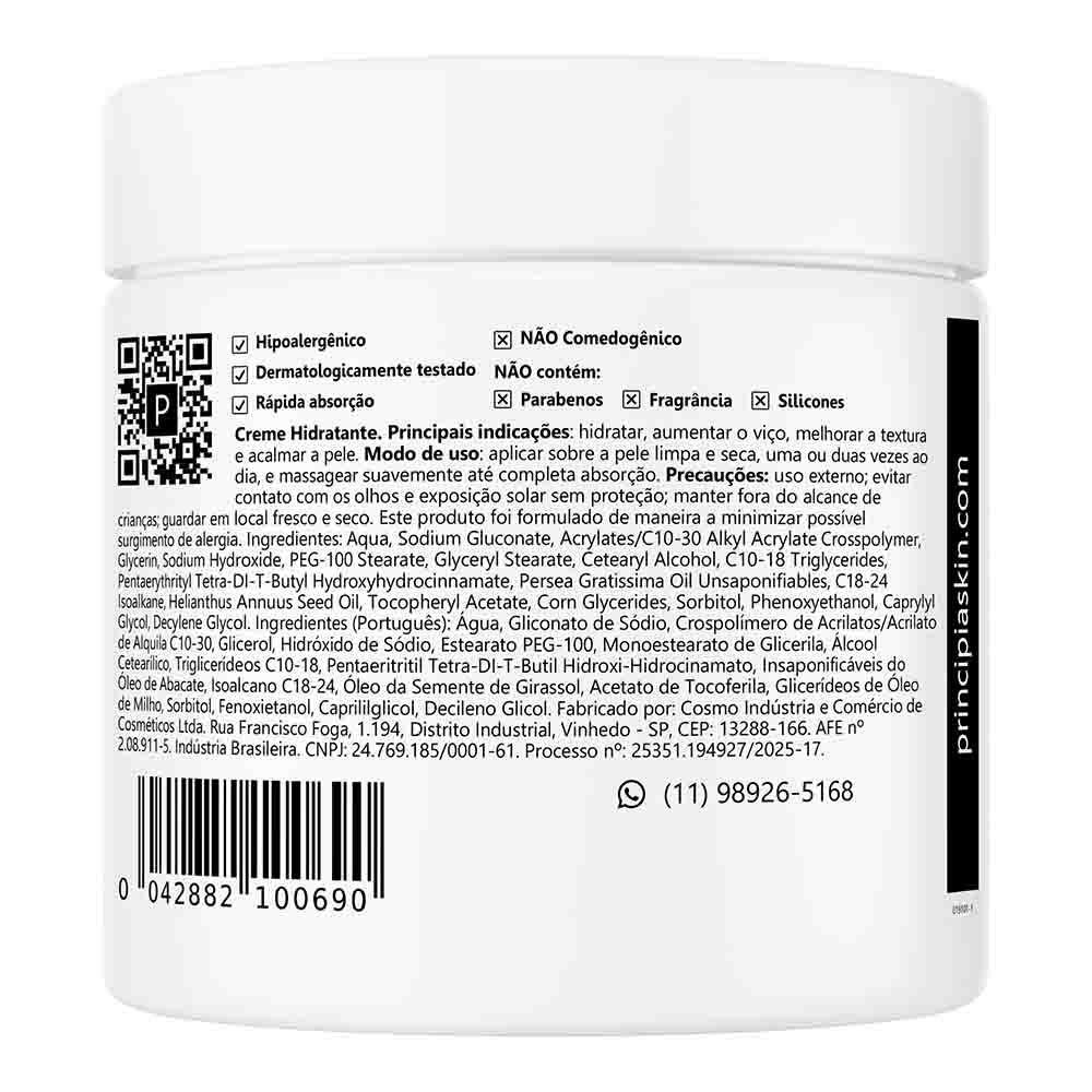 Principia Kit Hidratação Dupla C/Creme Hidratante Corporal Ch-02 + Creme Hidratante Facial Ch-01