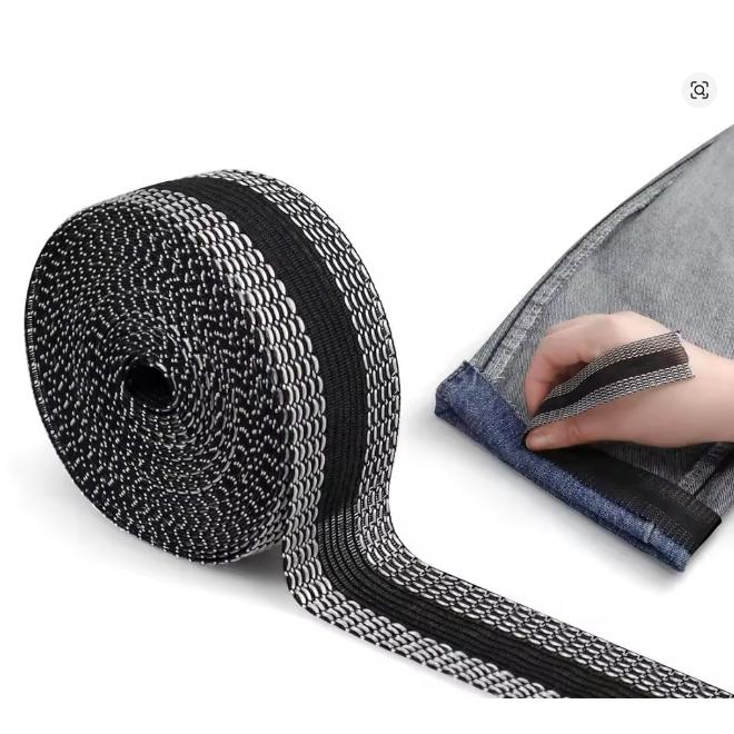 Kit Ajuste Fácil Para Roupas Extensor De Botão Ajustável + Fita De Bainha Sem Costura