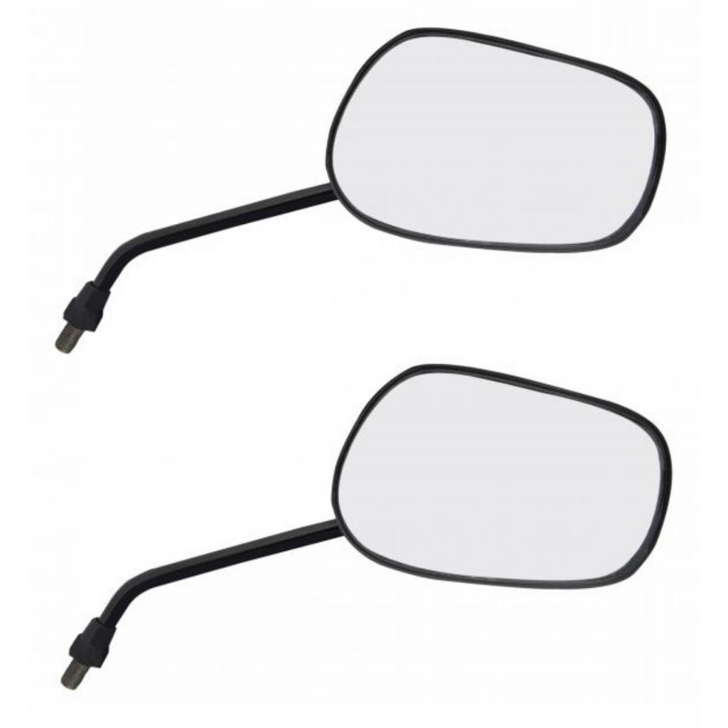 Par De Retrovisores Originais Espelhos Awa Lente Convexa Angular Honda Moto Cg Titan Fan Cargo 125 150 Rosca M10
