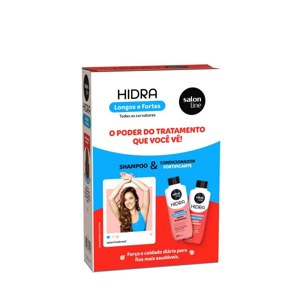 Kit Shampoo E Condicionador Hidra Longos E Fortes 300ml