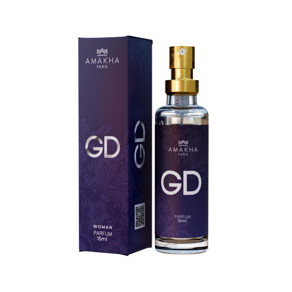 Kit Perfumada Gd Woman Perfumes 100ml + 15ml Amakha Paris Floral Ambarado Marcante