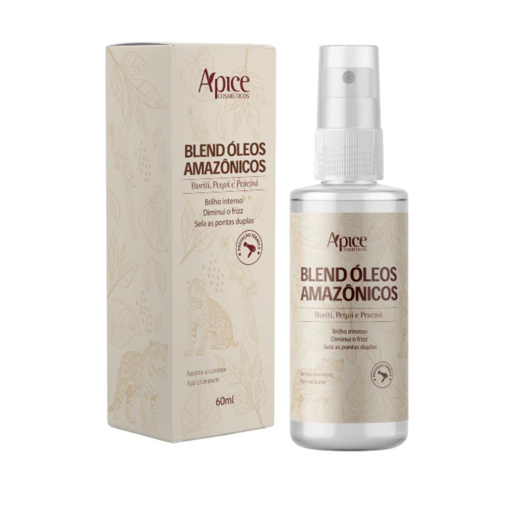 Kit Ápice Nutri Waves Finalização Cachos E Óleos Amazônicos Brilho Intenso