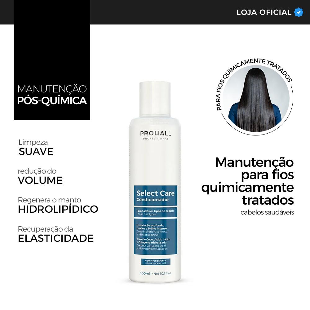 Condicionador Pós-química Prolonga Os Resultados Antifrizz Select Care 300ml