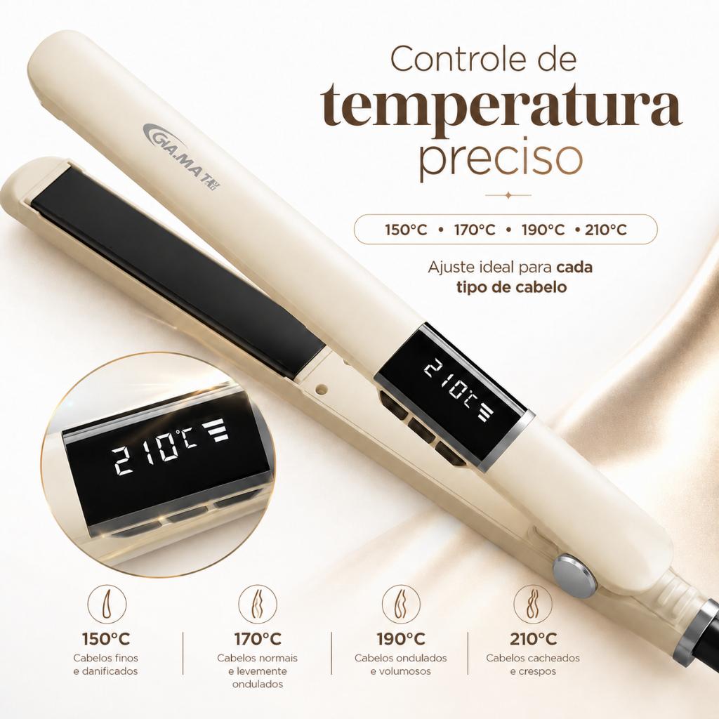Maimeite Modelador De Cachos E Chapinha 2 Em 1 Mini Alisador Profissional Bivolt S638