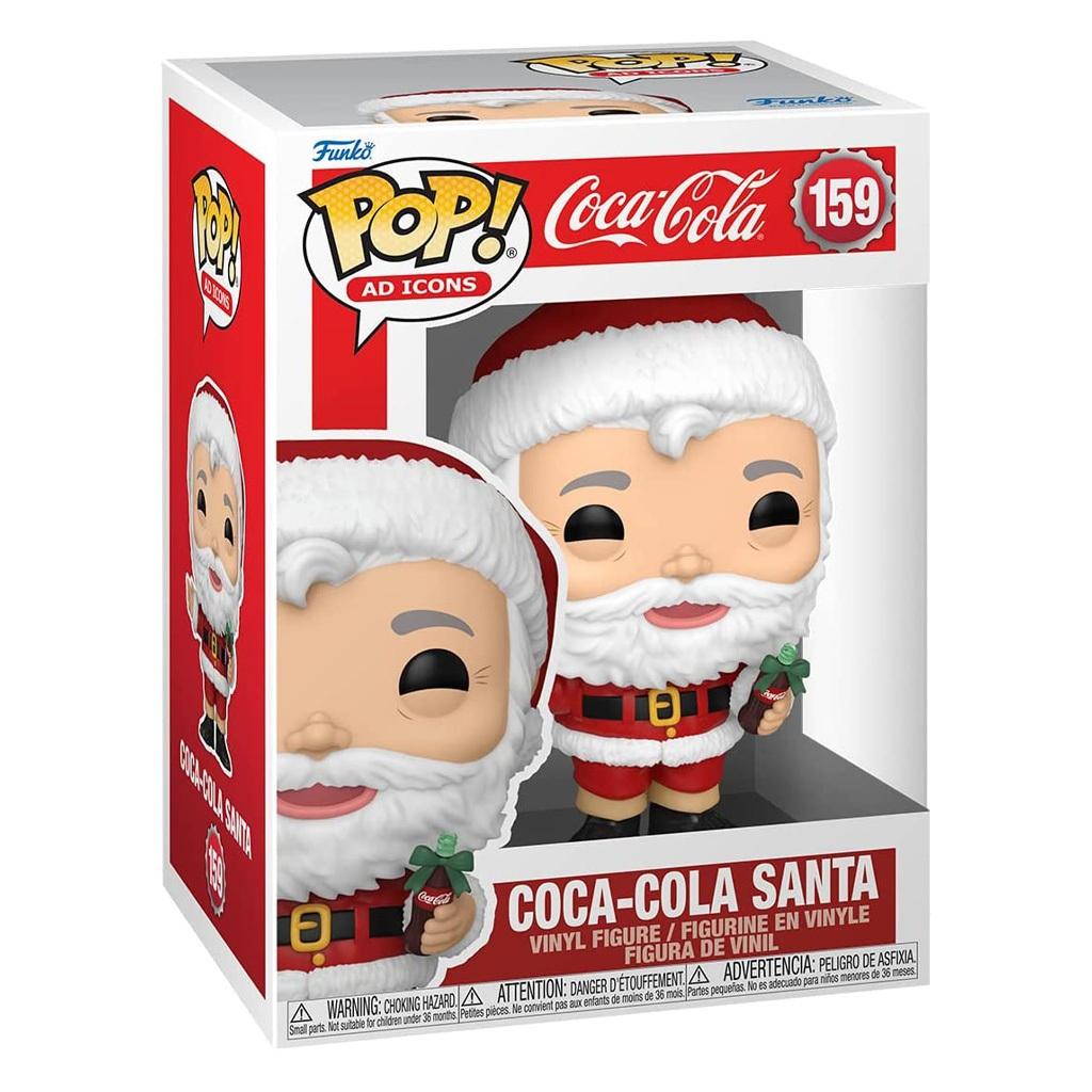 Funko Pop Ad Icons Coca-cola - Coca-cola Santa 159 Novo Original