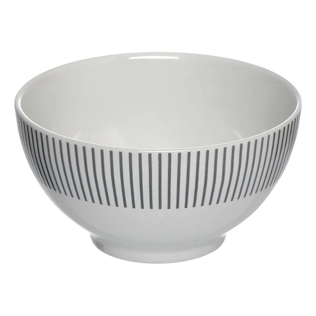 Tigela Bowl De Porcelana Lisboa Branco 440ml Hauskraft