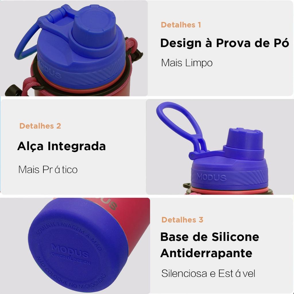 Modus Garrafa De Água Colorida Para Viagem E Academia