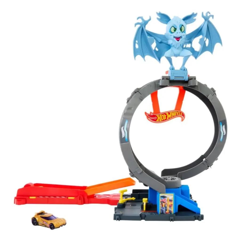 Hot Wheels Pista Ataque Do Morcego City Loop - Mattel Htn78/hdr29