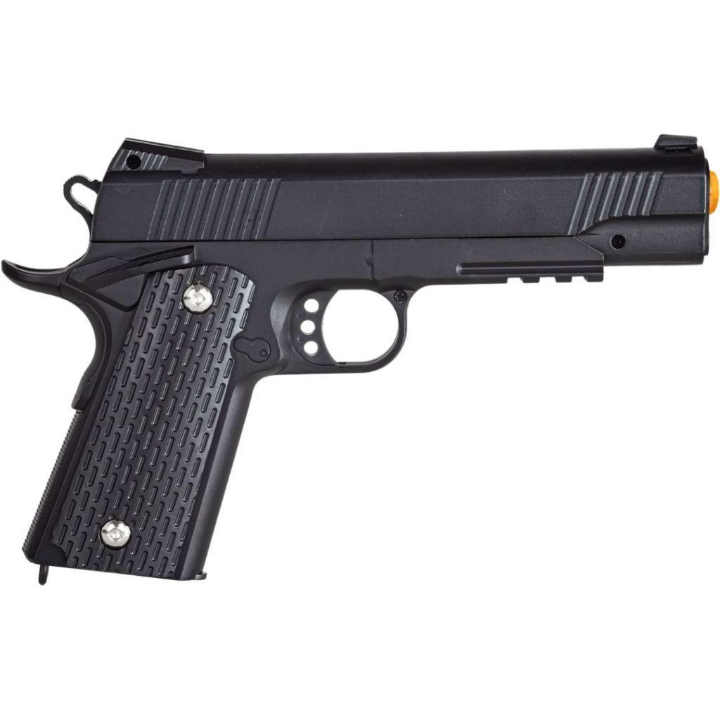 Pistola Airsoft Vigor V-13 1911 Spring 6mm Rossi + 300 Bbs + Case