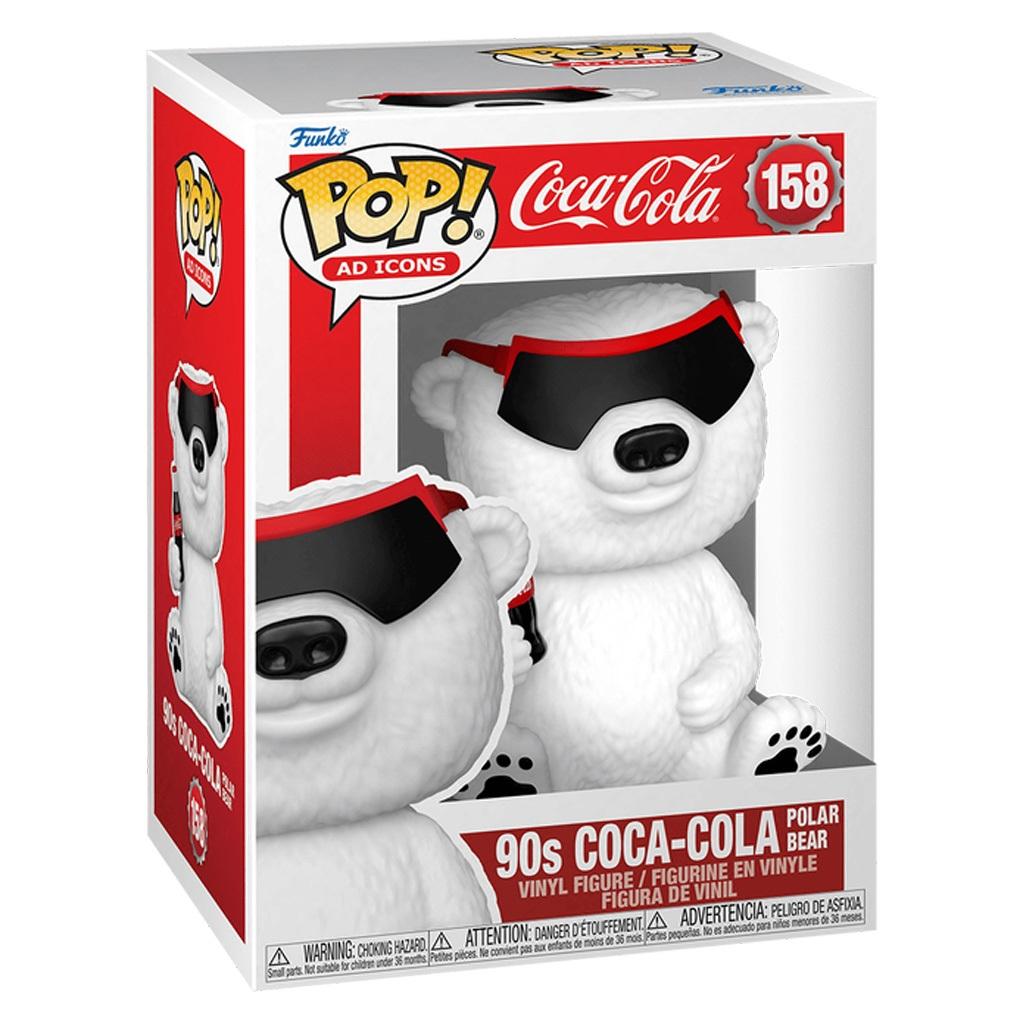 Funko Pop - Coca-cola 90S Polar Bear 158 Novo Original