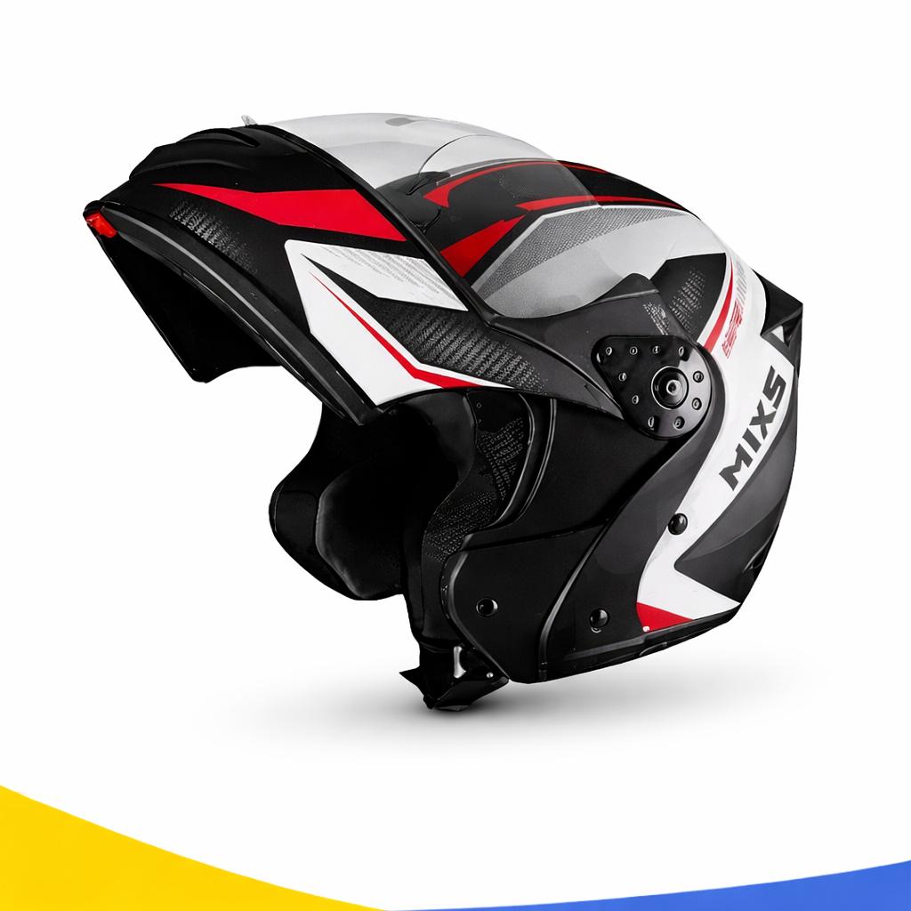Viseira Mixs Mx Gladiator Cobra Cristal 2MM Capacete Articulado