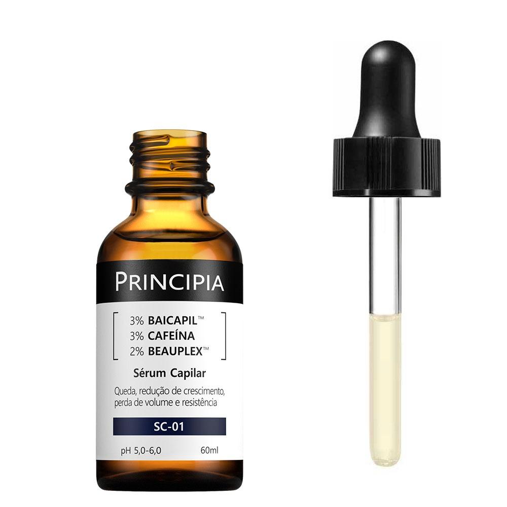 Sérum Capilar 3 Baicapil + 3 Cafeína Principia Skincare Sc-01 Com 60ml