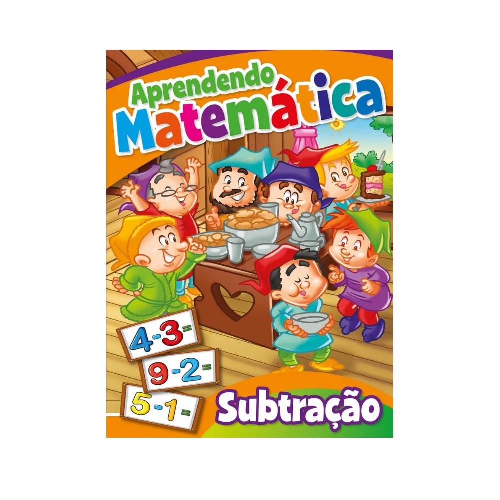 Livro De Atividades Infantil Aprendendo Matemática Subtração