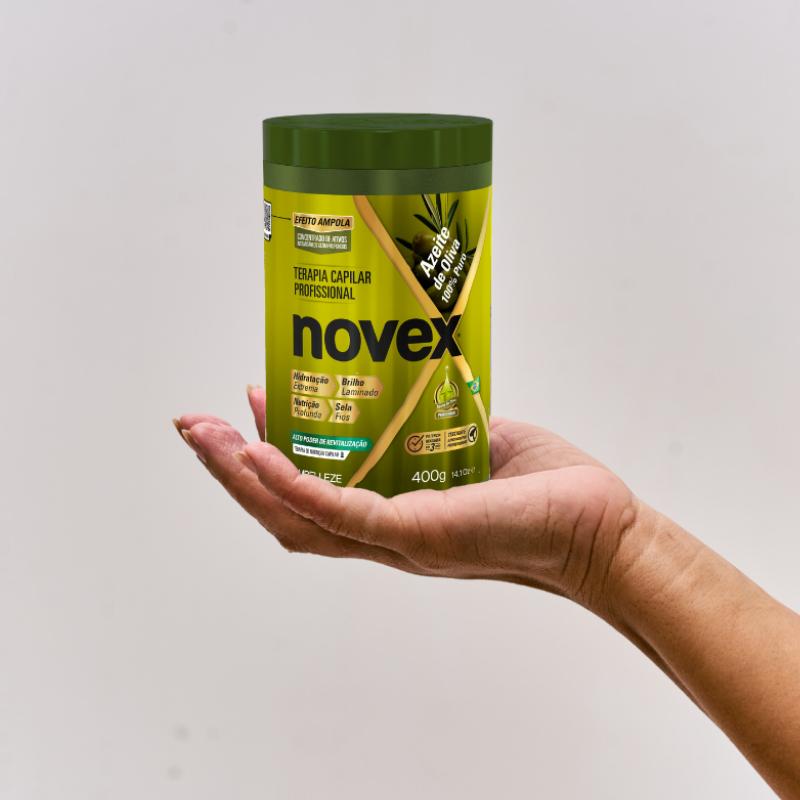 Creme De Tratamento Novex Azeite De Oliva E Alecrim 400g
