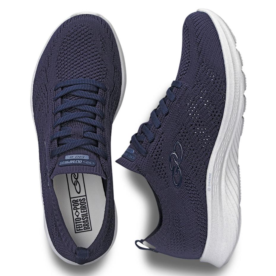 Tênis Olympikus Ultraleve 130G Feminino Knit Academia Conforto Caminhada Casual