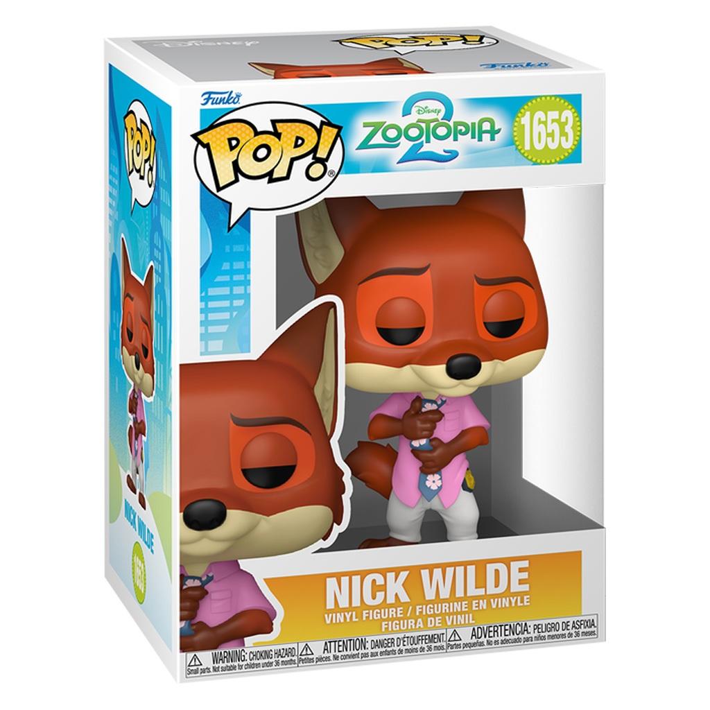 Funko Pop Disney Zootopia S2 Nick Wilde 1653 Novo Original