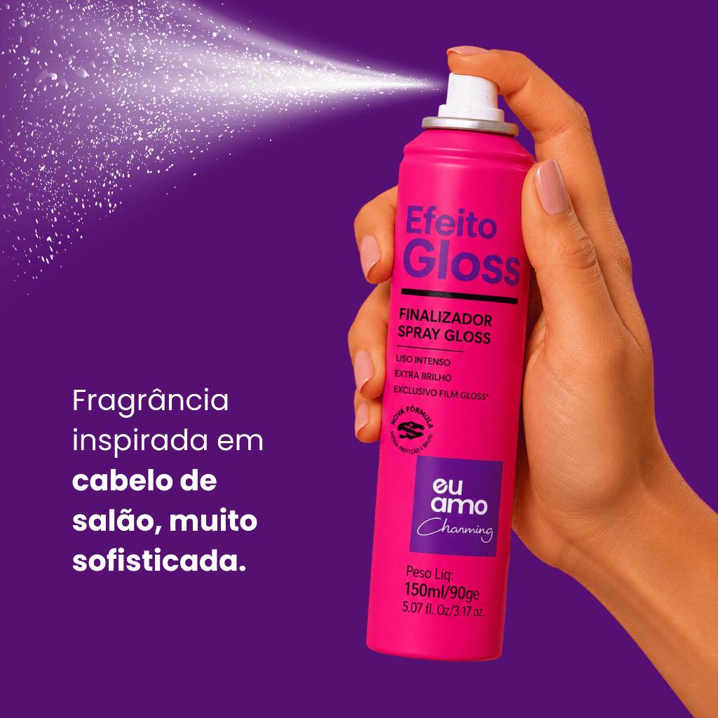 Eu Amo Charming Spray De Brilho Gloss 150ml