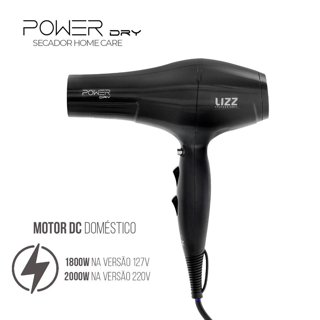 Secador Power Dry Bivolt (2000w) - Lizz PRO