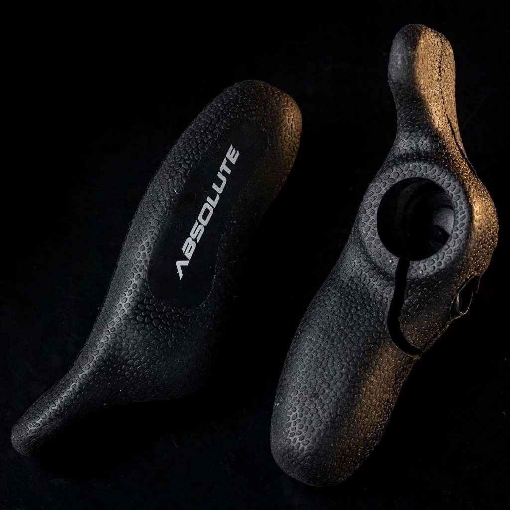 Bar End Absolute Ergonomic 126mm Preto Bike
