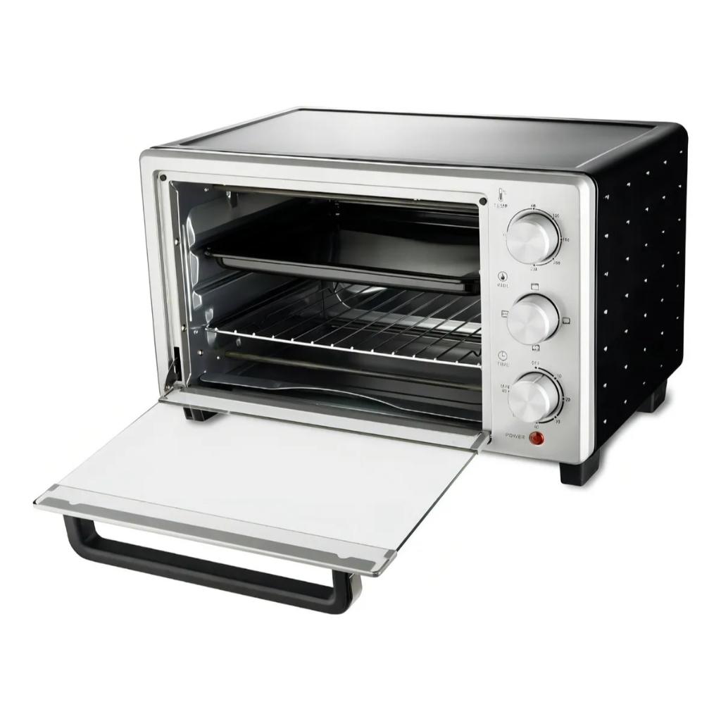 Forno Elétrico Inox Family Grill 23 Litros 3 Opções Aquecimento Botão Seletor Até 250 C Fryer 1400w - Hamilton Beach