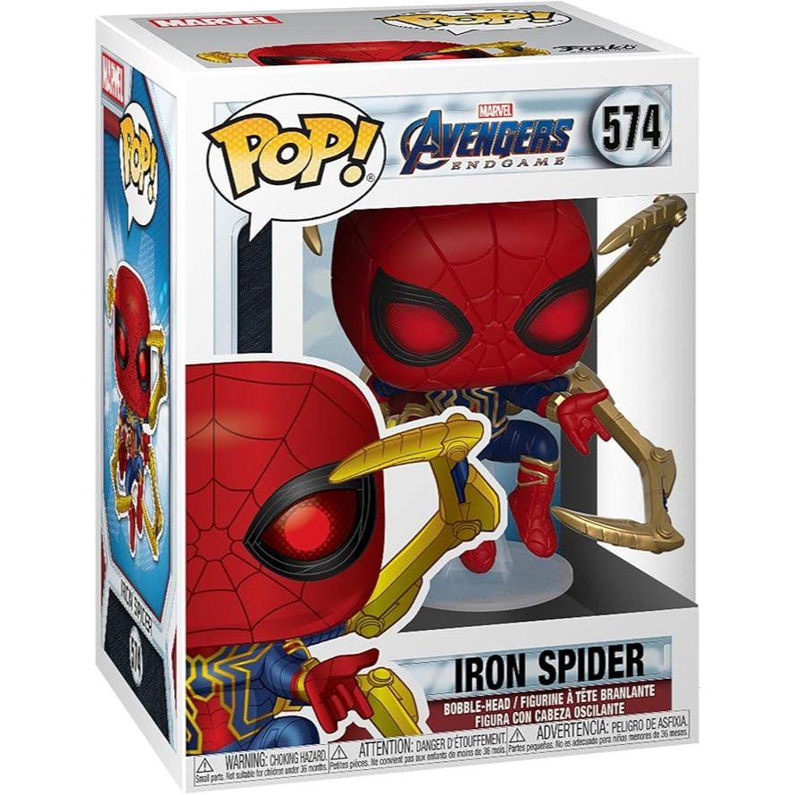 Funko Pop Marvel Avengers Endgame - Iron Spider With Gauntlet 574 Novo Original