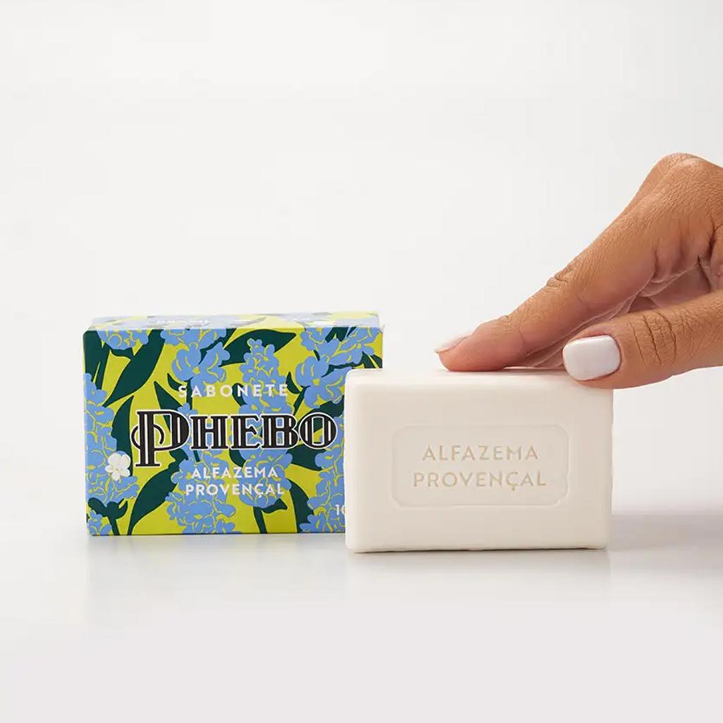 Kit 2 Sabonetes Phebo Alfazema Provençal 100g + Limão Siciliano 100g