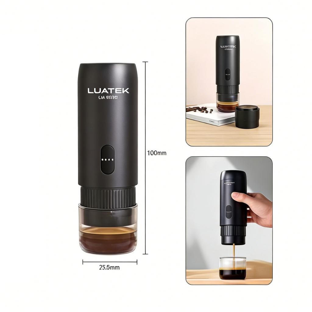 Máquina De Café Expresso Portátil 3 Em 1 Luatek