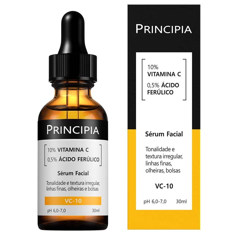 Principia Kit Rotina Olhos C/Gel De Limpeza Gl-02 + Creme Co-01 + Vitamina C Vc-10 + Protetor Solar Ps-01 60