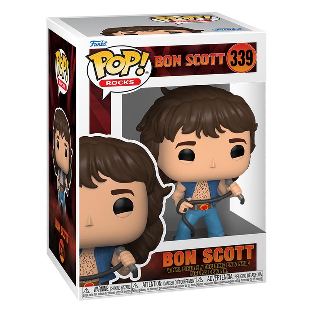 Funko Pop Rocks Ac/dc - Bon Scott 339 Novo Original