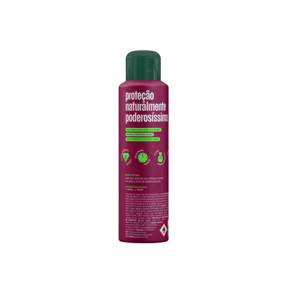 Kit Desodorante Antitranspirante Aerossol Herbíssimo Volcano 150ml (3 Unidades)