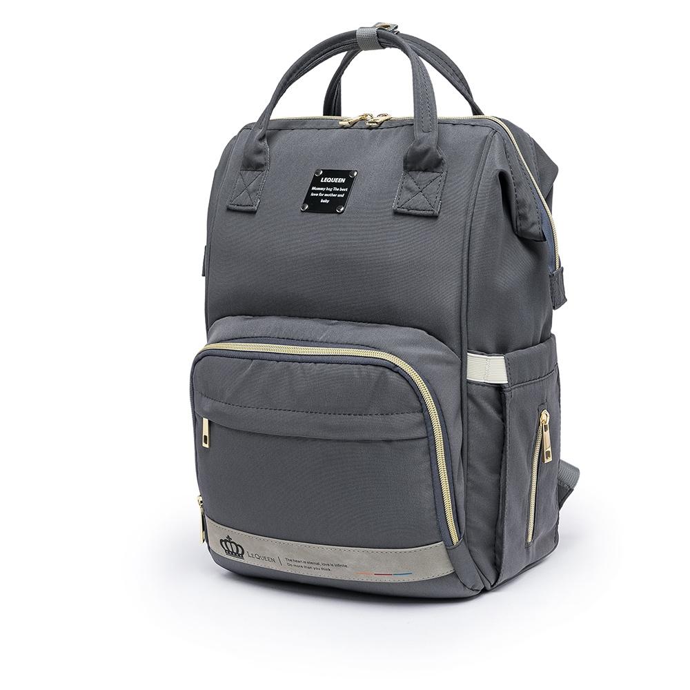 Mochila Bolsa Maternidade Bebê Lequeen Multifuncional Resistente