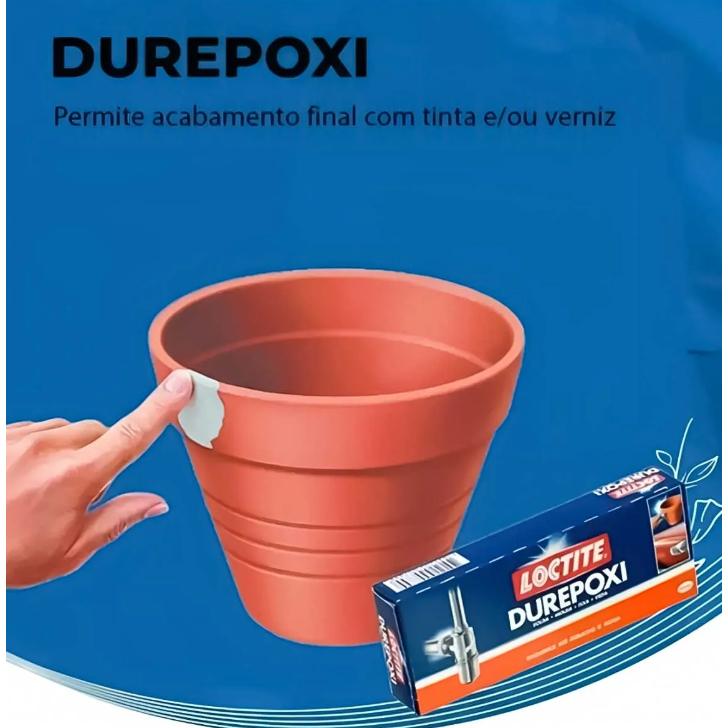 Adesivo Epoxi Durepoxi Massa Loctite Henkel 250g