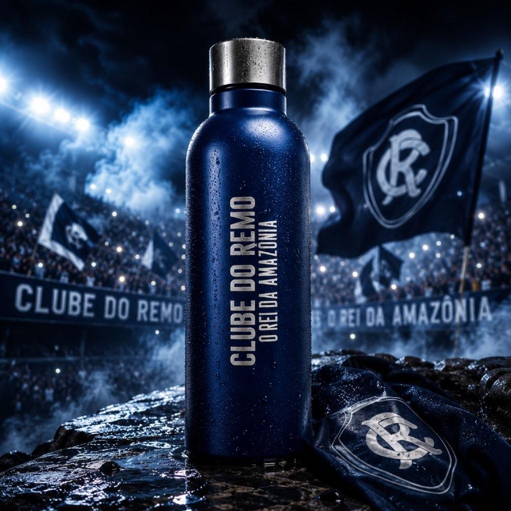 Garrafa Inox 800ml Clube Do Remo Oficial