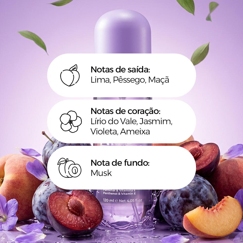 Hair Splash Bruma Ametista Perfume Capilar Sofisticado