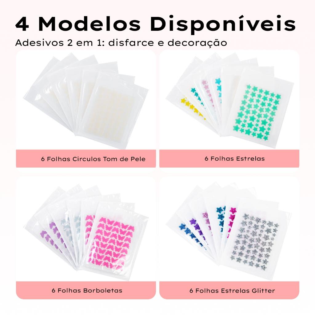 Adesivos Para Acne Gokoco Bloqueia Bactérias Esconde Imperfeições Acelera A Cicatrização Conforto O Dia Todo