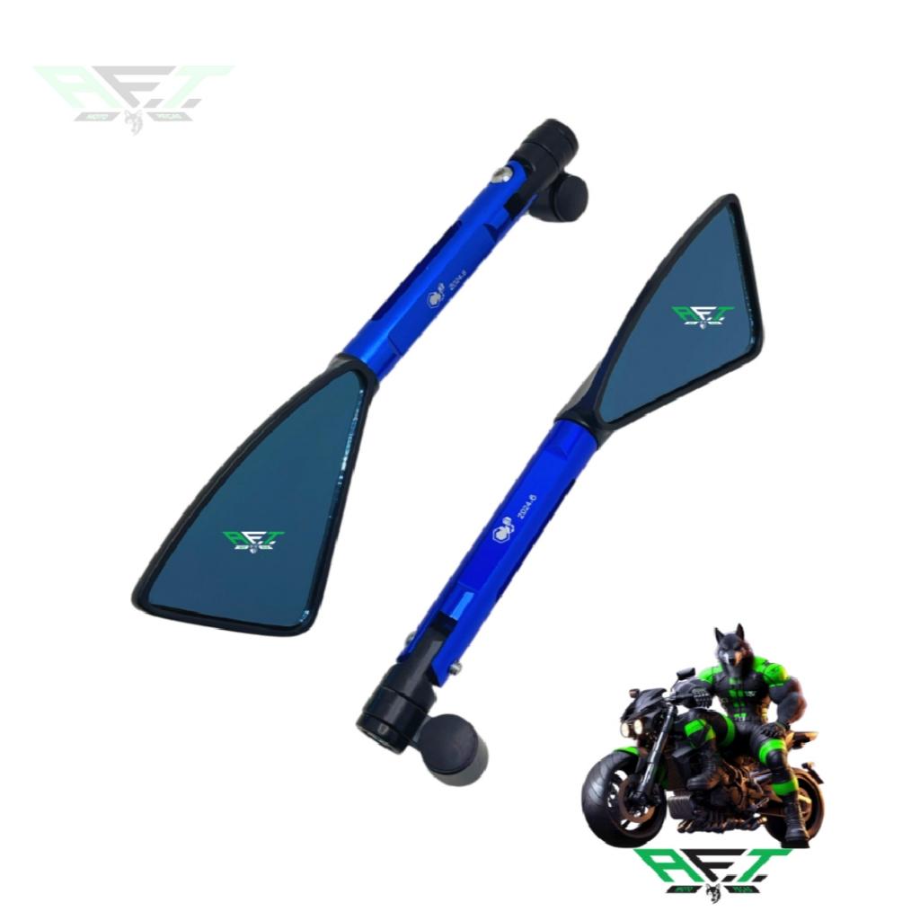 Retrovisor Triangulo Piramide Esportivo Universal Anti-reflexo Para Moto Pontas Honda/yamaha
