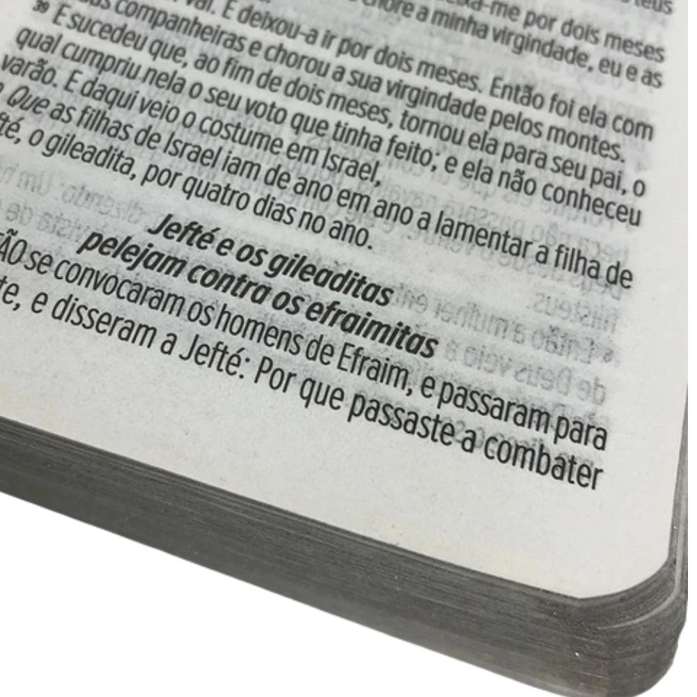 Bíblia Sagrada Rc Slim Letra Normal Luxo Branca