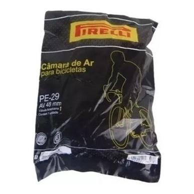 Câmara De Ar Pirelli Aro 29 Bico Grosso 48MM Válvula Longa Pe-29 Mtb Resistente