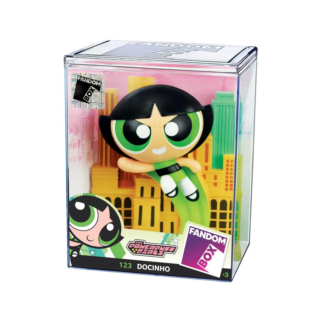 Fandom Box Bonecos Turma Das Super Poderosas Em Vinil 10cm - Líder Brinquedos